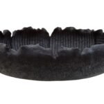 Lismore Black Textured Decorative Bowl
