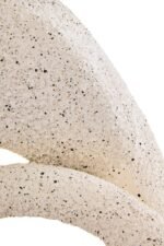 Lismore Cream Textured Loop Sculpture