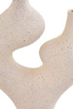 Lismore Cream Textured Sculptural Vase