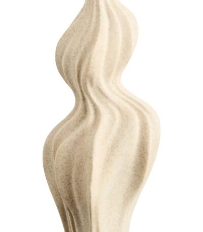 Lismore Sandstone Effect Organic Twist Vase