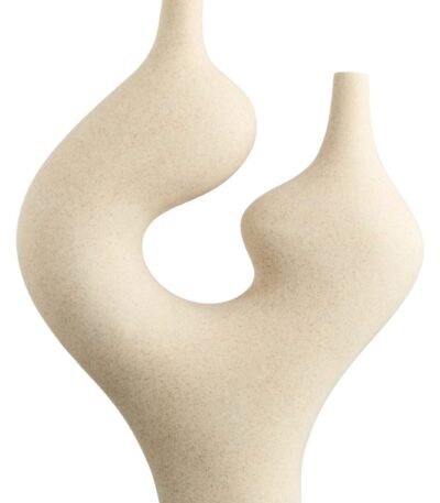 Lismore Sandstone Effect Sculptural Vase