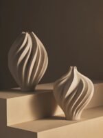 Lismore Sandstone Effect Small Organic Vase