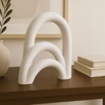 Lismore White Arched Sculpture