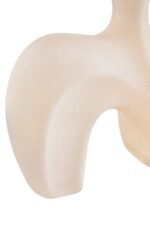 Lismore White Marble Effect Organic Sculpture