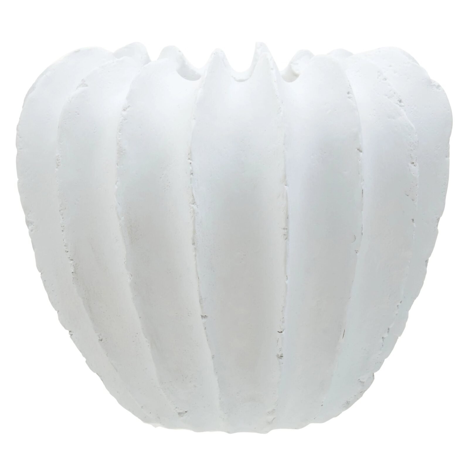Lismore White Textured Vase Lismore White Textured Vase