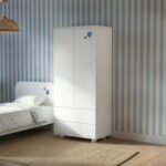 Livana Double Wardrobe With Drawers - Image 2