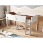 Loop Midsleeper Bed Grey