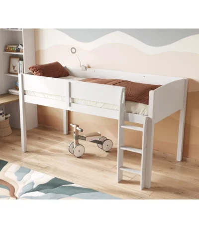 Loop Midsleeper Bed Grey