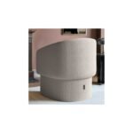 Lowen Cream Bouclé Accent Chair - Image 3