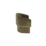 Lowen Khaki Velvet Accent Chair