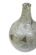 Luing Medium Metallic Effect Bottle Vase