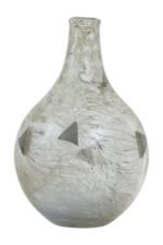 Luing Medium Metallic Effect Bottle Vase