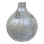 Luing Small Metallic Effect Bottle Vase