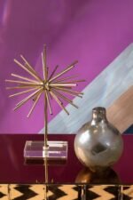 Luing Small Metallic Effect Bottle Vase