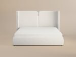Lumen Ottoman Bed with LED Winged Headboard - Image 10