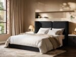 Lumen Ottoman Bed with LED Winged Headboard - Image 2