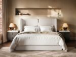 Lumen Ottoman Bed with LED Winged Headboard - Image 4