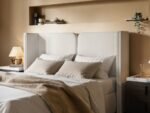 Lumen Ottoman Bed with LED Winged Headboard - Image 6