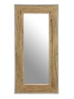 Lunga Natural Wood Rectangular Wall Mirror