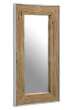Lunga Natural Wood Rectangular Wall Mirror