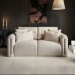 Mabel 2 Seater Sofa Charcoal Velvet