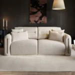 Mabel 3 Seater Sofa Charcoal Velvet