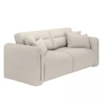Mabel 3 Seater Sofa Charcoal Velvet
