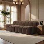 Macy Large 3 Seater Velvet Sofa