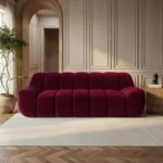 Macy Large 3 Seater Velvet Sofa