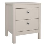 Madrid Bedside Table 2 Drawers