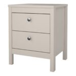 Madrid Bedside Table 2 Drawers