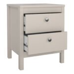 Madrid Bedside Table 2 Drawers