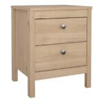 Madrid Bedside Table 2 Drawers