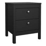 Madrid Bedside Table 2 Drawers