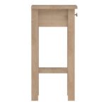 Madrid Bedside Table with 1 Drawers in Jackson Hickory Oak