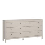 Madrid Double Dresser 4+4 Drawers