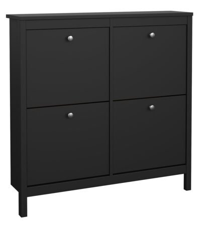 Madrid Shoe Cabinet 4 Flip Down Doors
