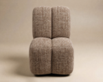Maelys Sculptural Lounge Chair Chenille - Image 8