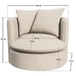 Maisie Swivel Armchair