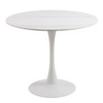 Malta Ceramic Round Dining Table