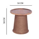 Mango & Rope Side Table