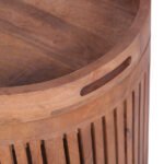 Mango Wood Side Table with Lid