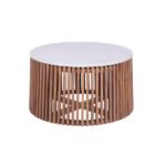 Marble Top Mango 81cm Coffee Table