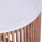 Marble Top Mango 81cm Coffee Table
