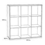 Mauro 3x3 Storage Unit
