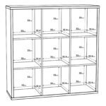 Mauro 3x3 Storage Unit
