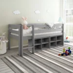 Mid Sleeper Shorty with Cube Units Grey