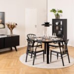Montreux Round Extending Dining Table