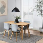 Nagano Rectangular Dining Table in Oak 150x80cm