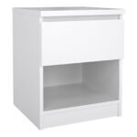Naia Bedside 1 Drawer 1 Shelf